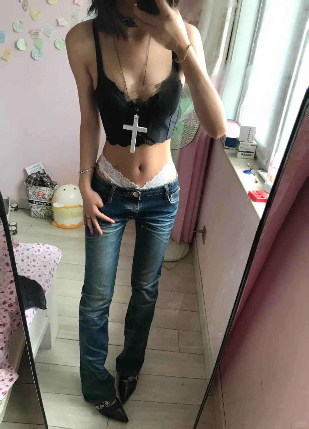 鱼骨内搭太显身材了