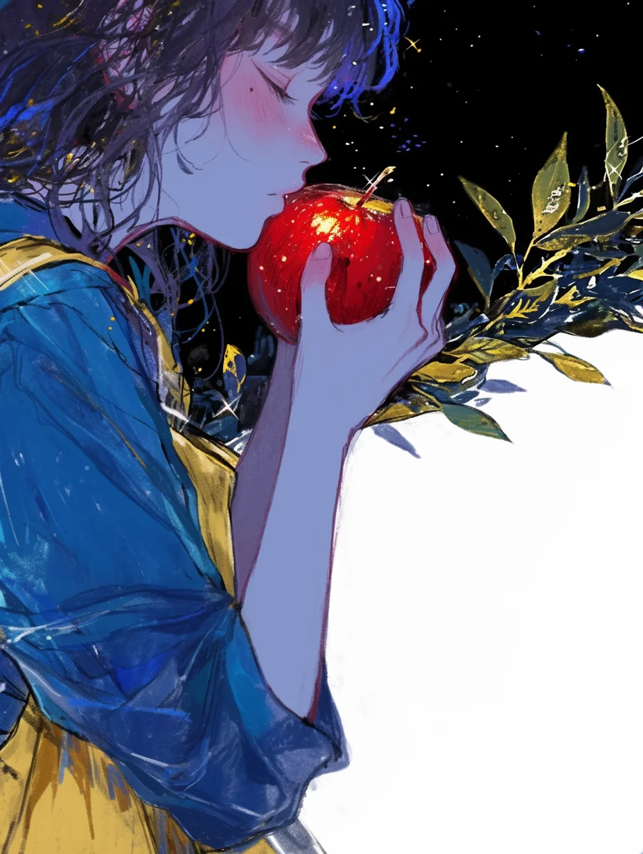 女孩们要小心苹果的诱惑