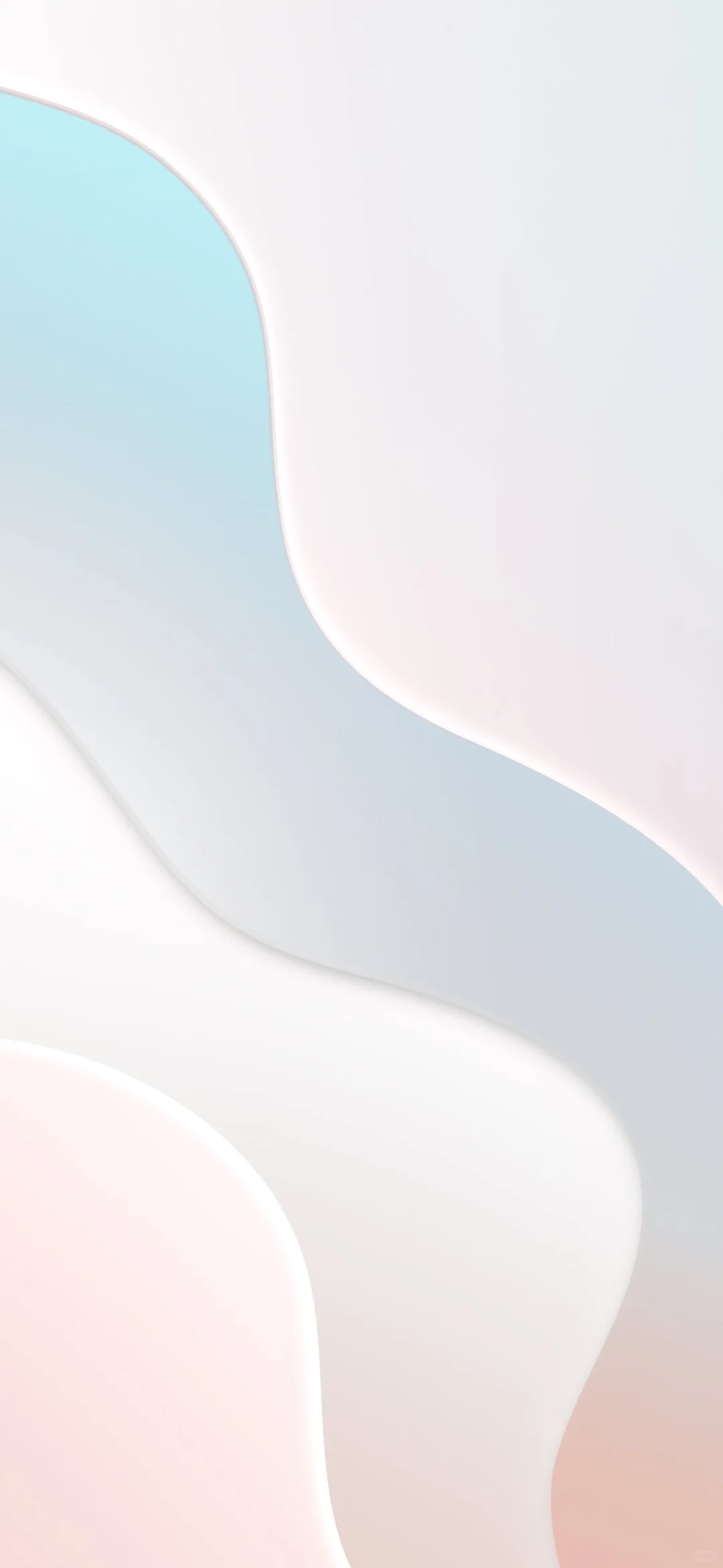 纯净如雪，洁白流动壁纸让手机瞬间清新📲