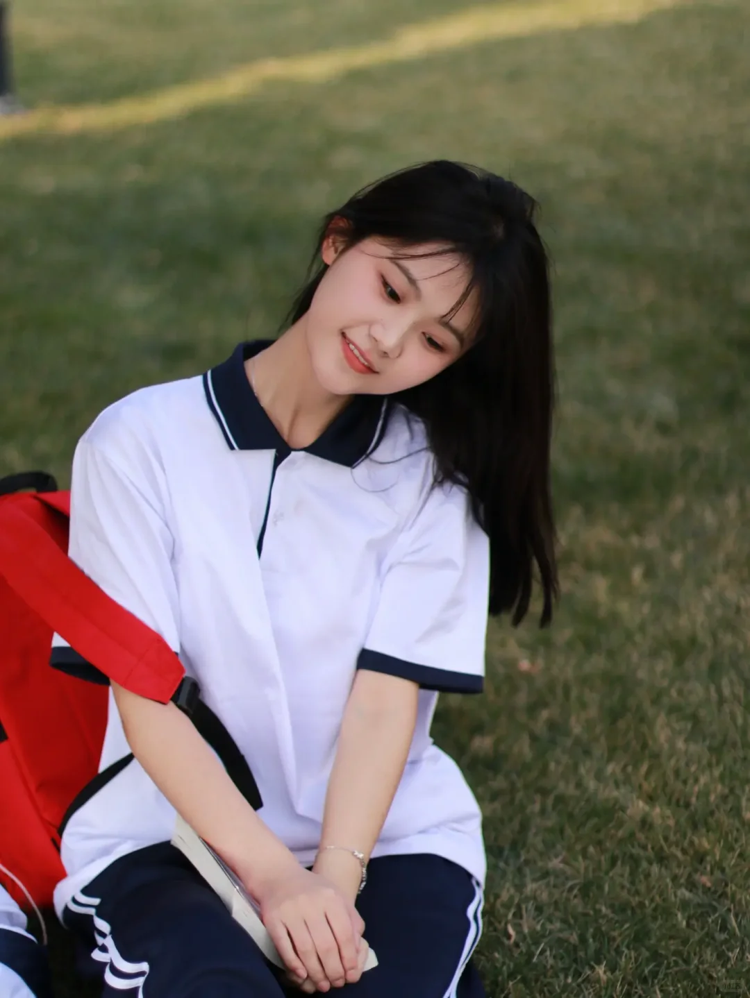 📷 这不妥妥女高中生！高中校服拿去大学穿～