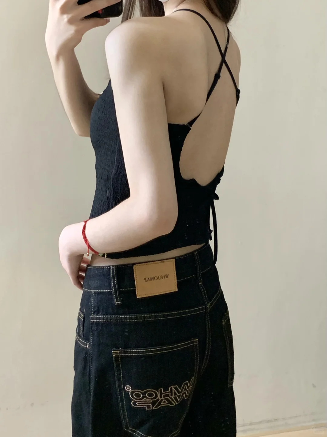 爱惨这件高级感露背吊带！显瘦又sexy！