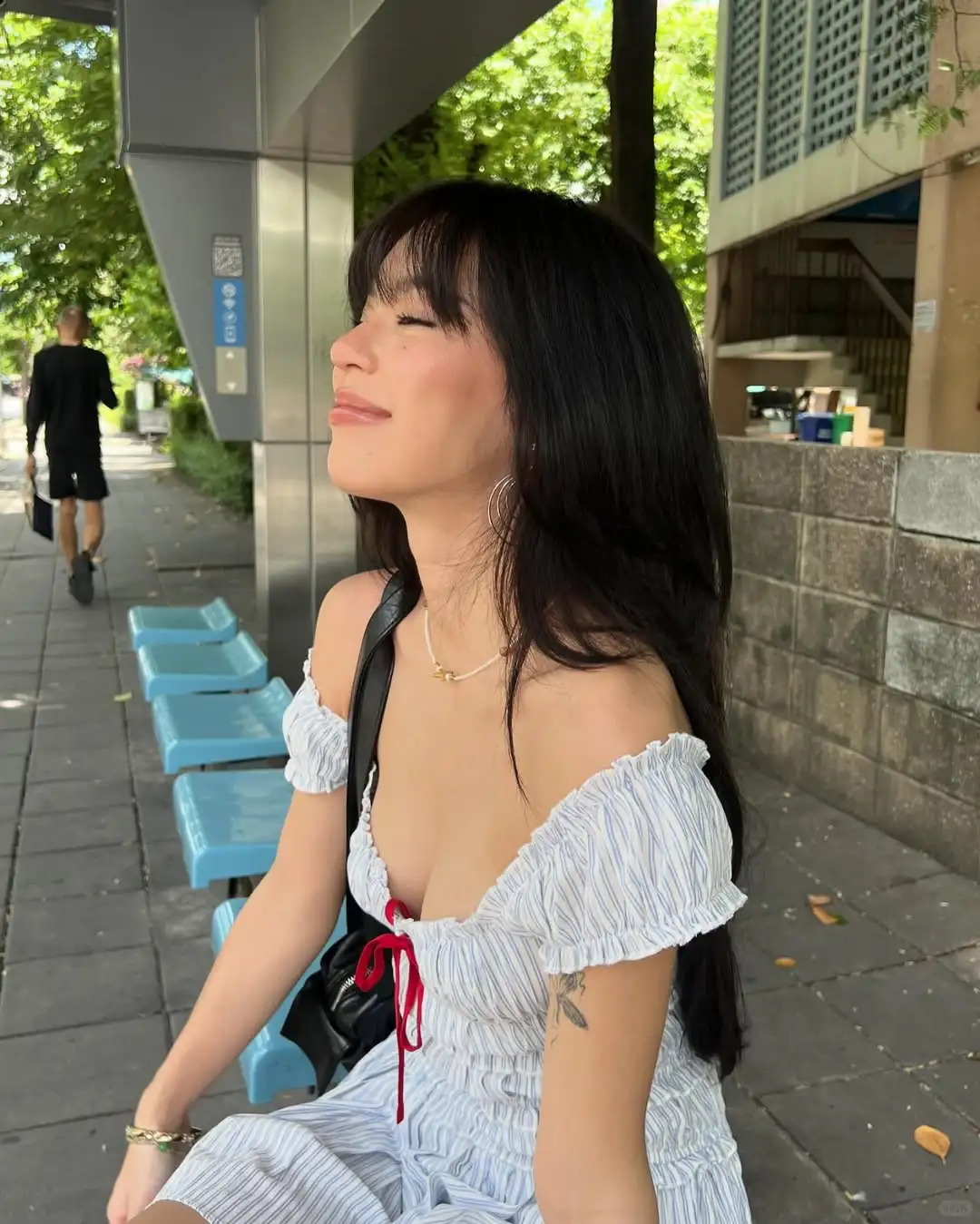 ✨ins辣妹条纹吊带🫐