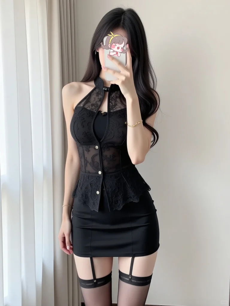 辣妹穿搭｜黑色系穿搭、真的好显身材！