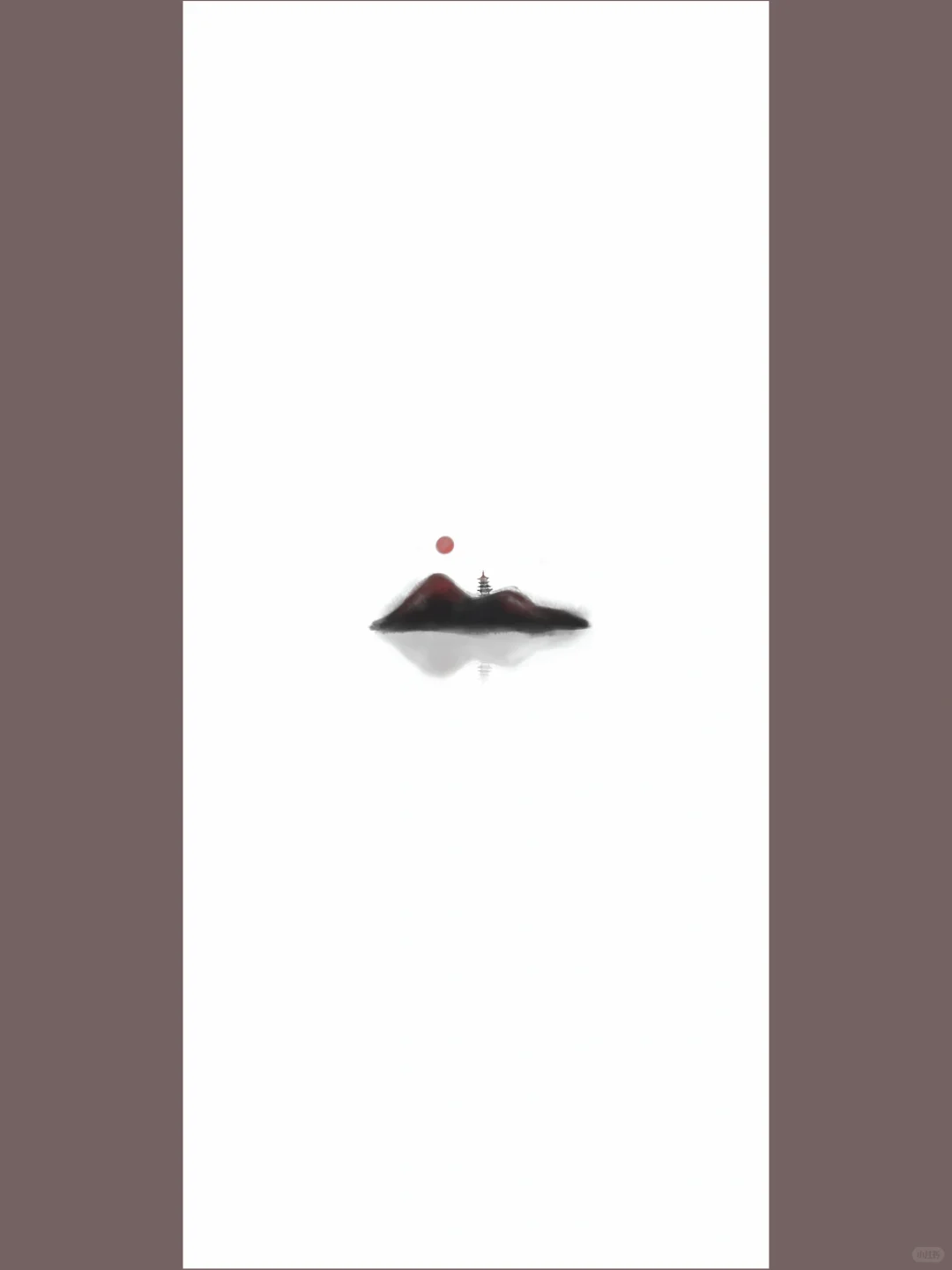 🗻小舟从此逝，江海寄余生。｜水墨壁纸