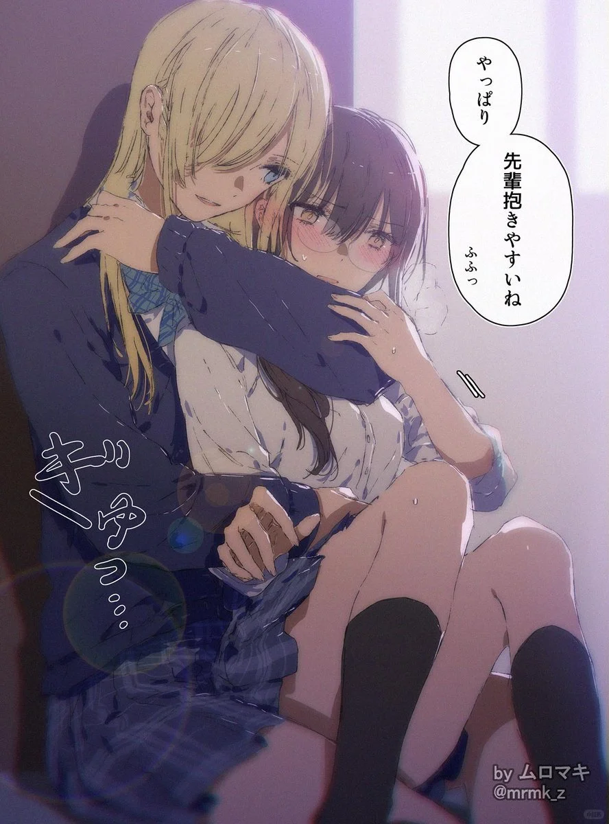 插画分享｜mrmk_z 百合シチュ101