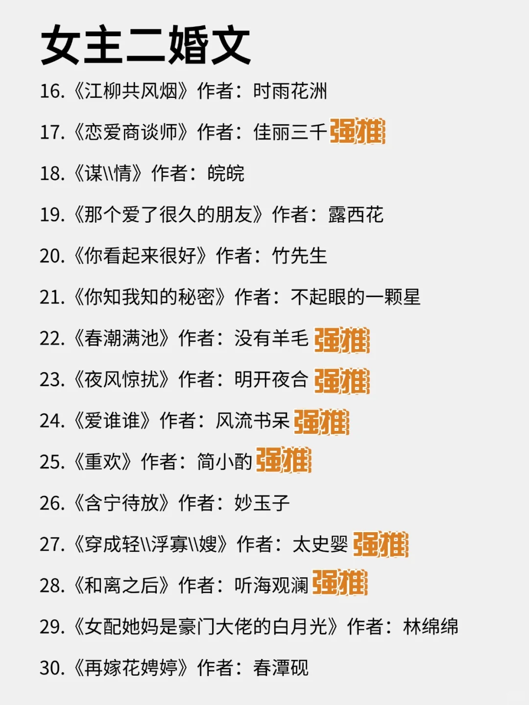 啊啊上头！熟男熟女二婚文！张力满满