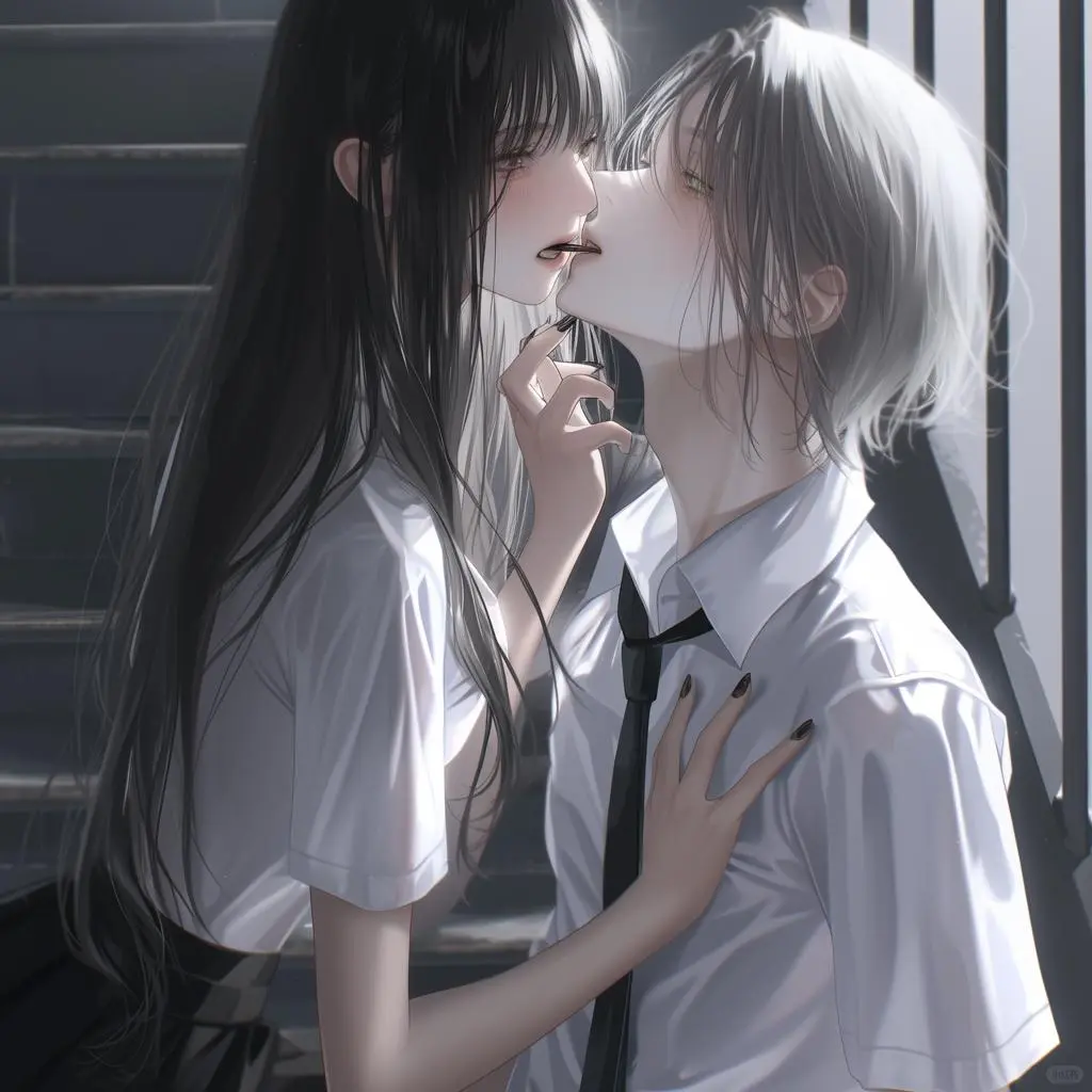 “喂，借个火。”