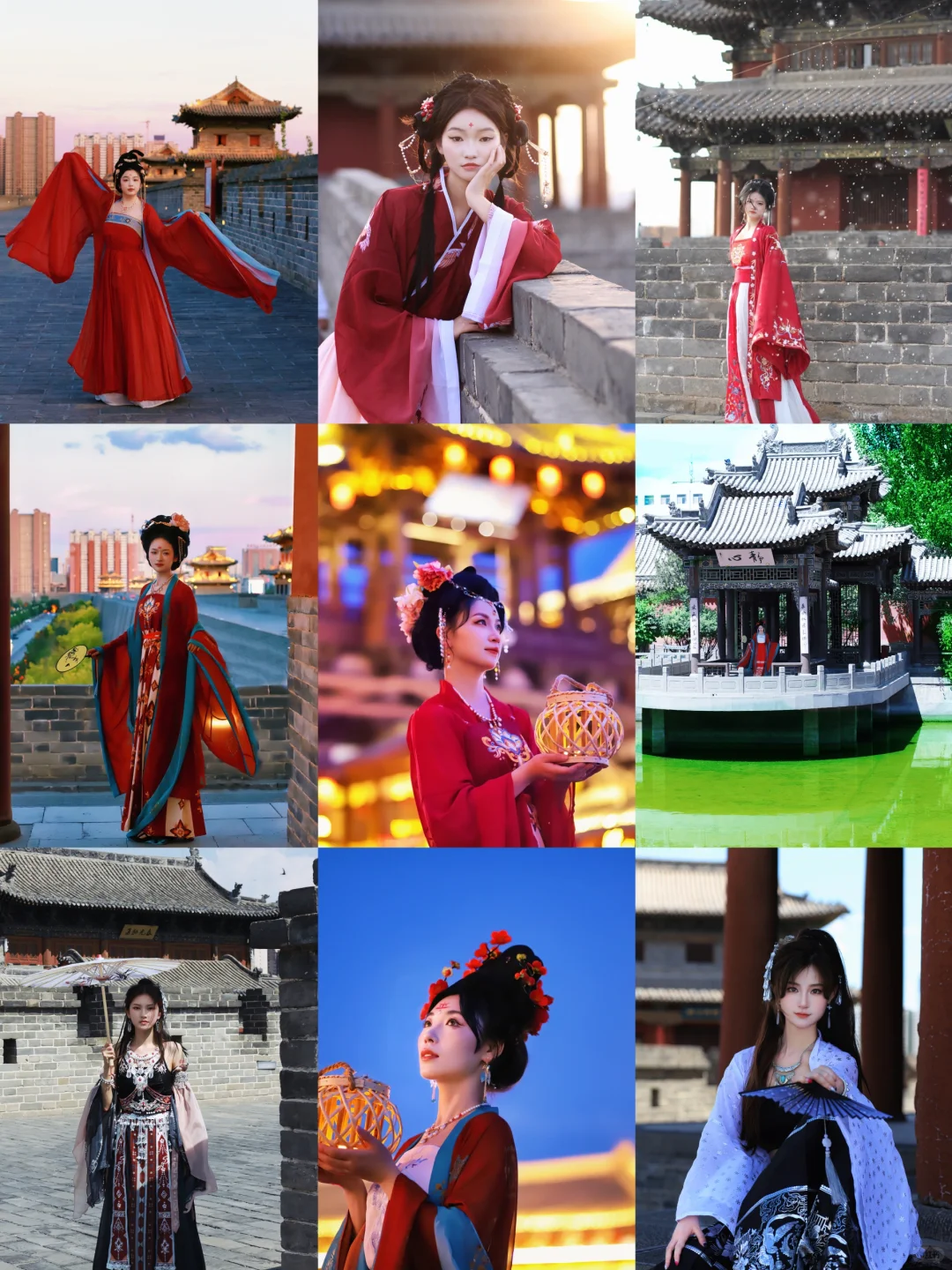 我的作品‖汉服妆造摄影一条龙‖大同本土女