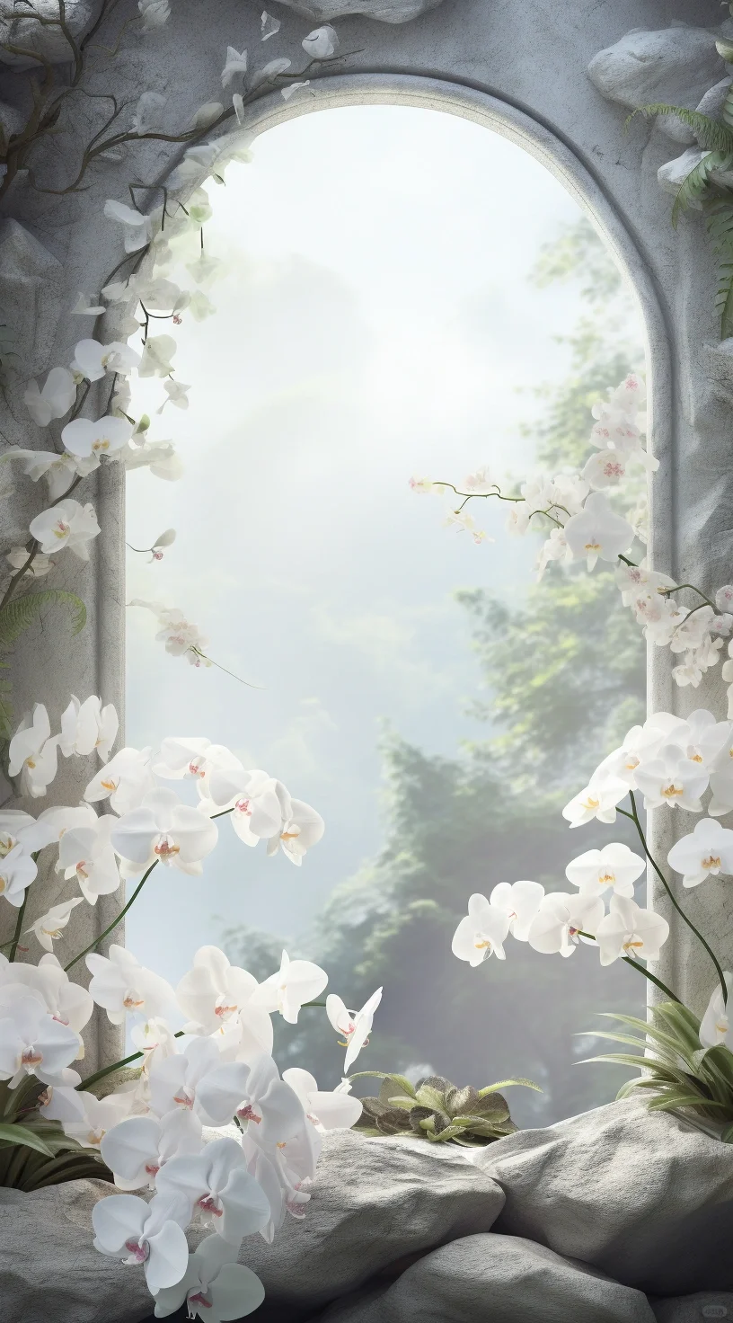 MJ咒语分享·中英 | 白色简约背景
