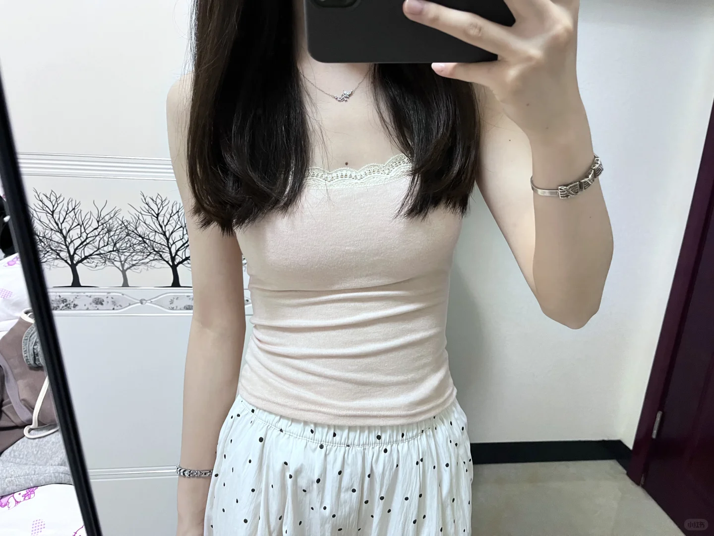 好粉嫩的吊带🔗