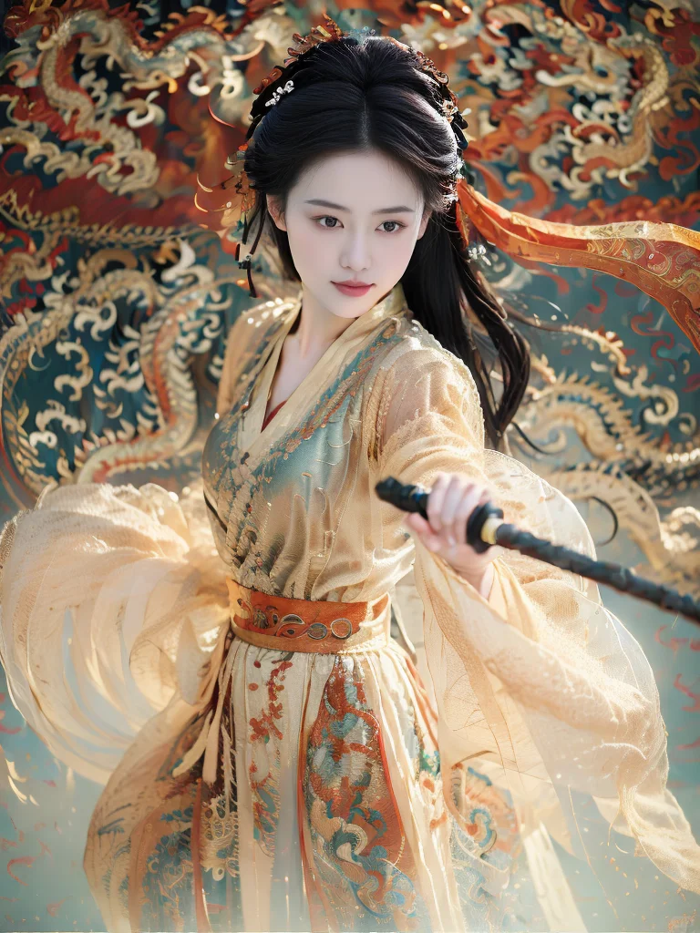AI写真，清冷绝美，神韵俱在！