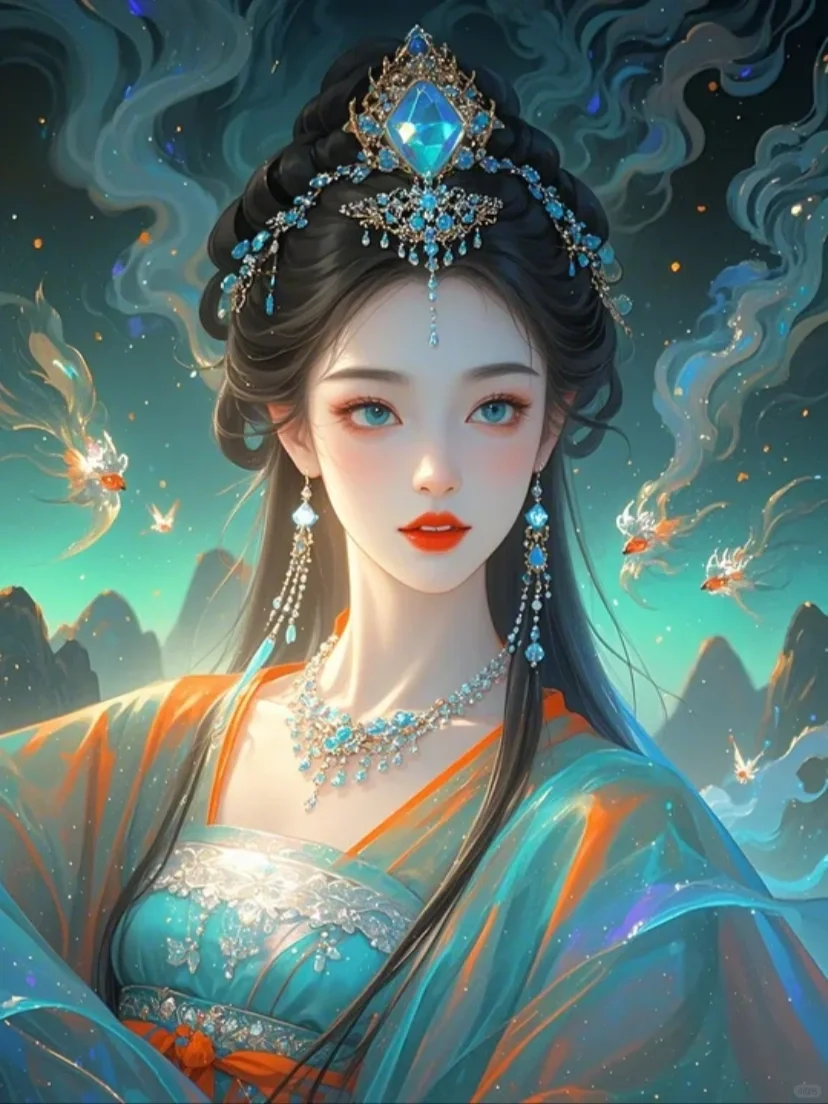 分明绣阁幽恨，都向曲中传（非真人）