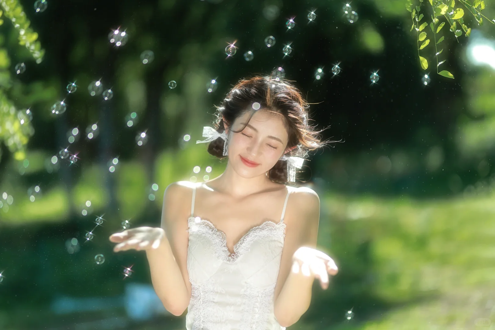是谁还没拍绿野仙踪天使写真啊🍃太夏天啦