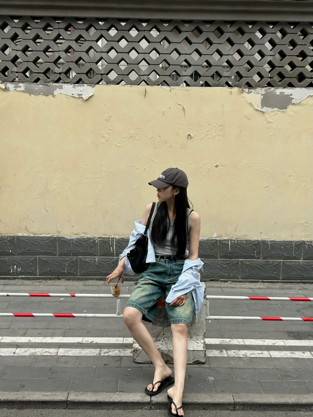 韩女拍照🫧街边氛围感🚧