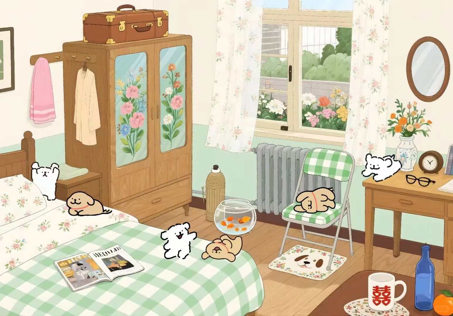 乡下小屋｜平板壁纸