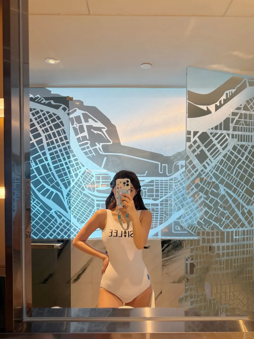 🌊白月光泳衣来了！西西里连体泳衣封神了