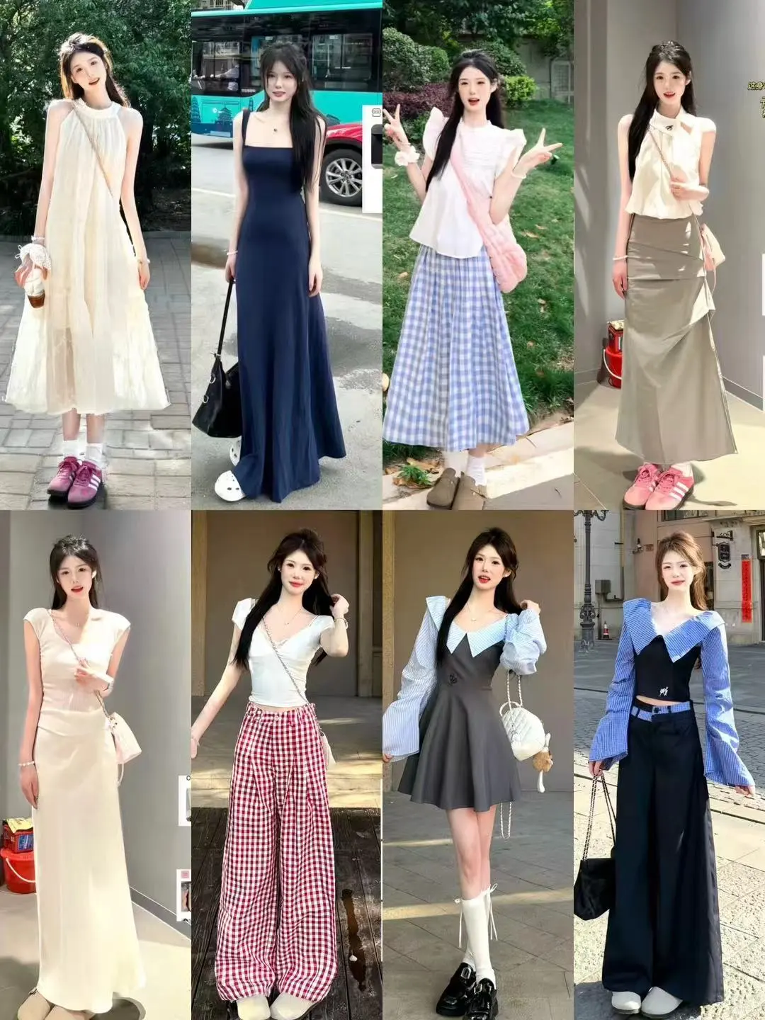 49 套|韩系小清新穿搭太舒服啦～