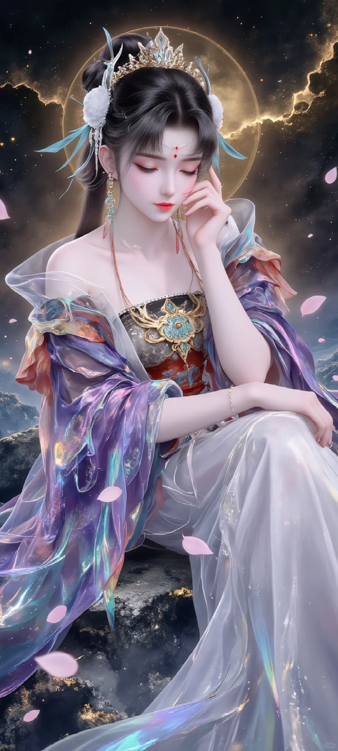 山海伏魔录月莹唯美绘画分享