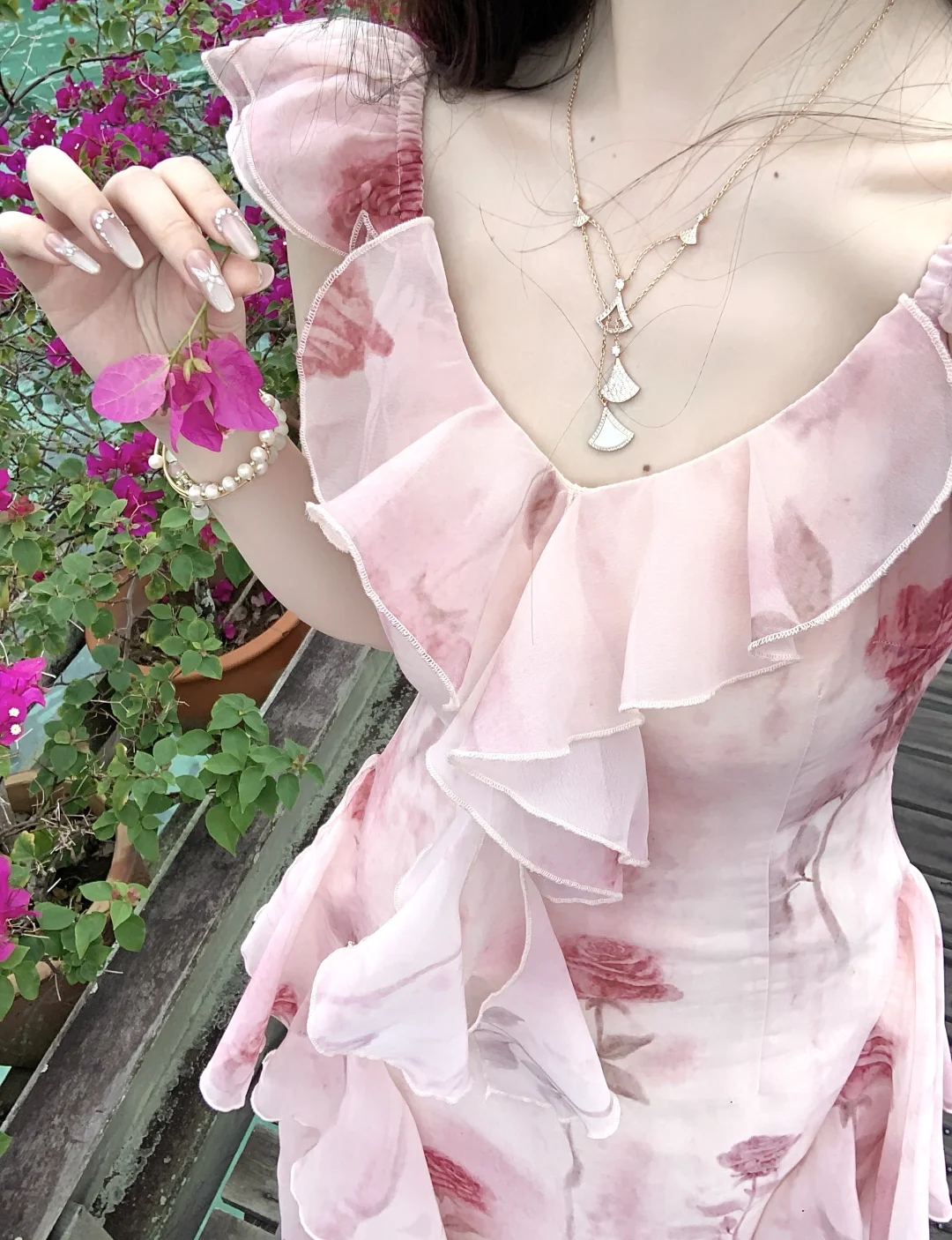 穿裙子的季节到了 粉色好温柔呀～🌷