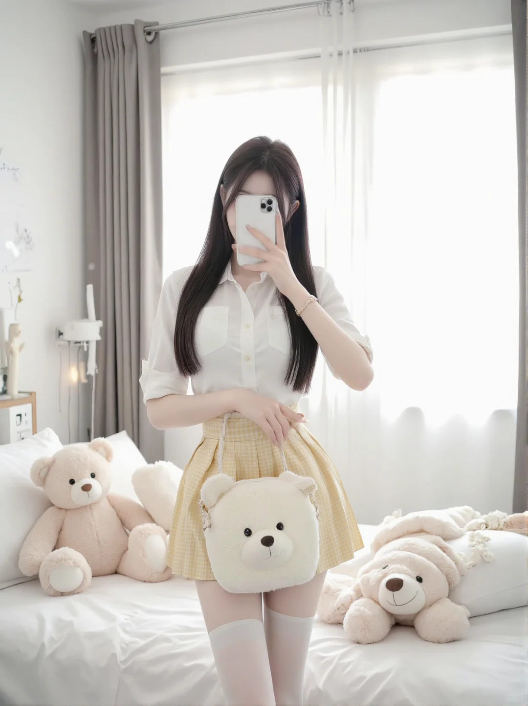 乖乖女的jk穿搭真的好可爱！