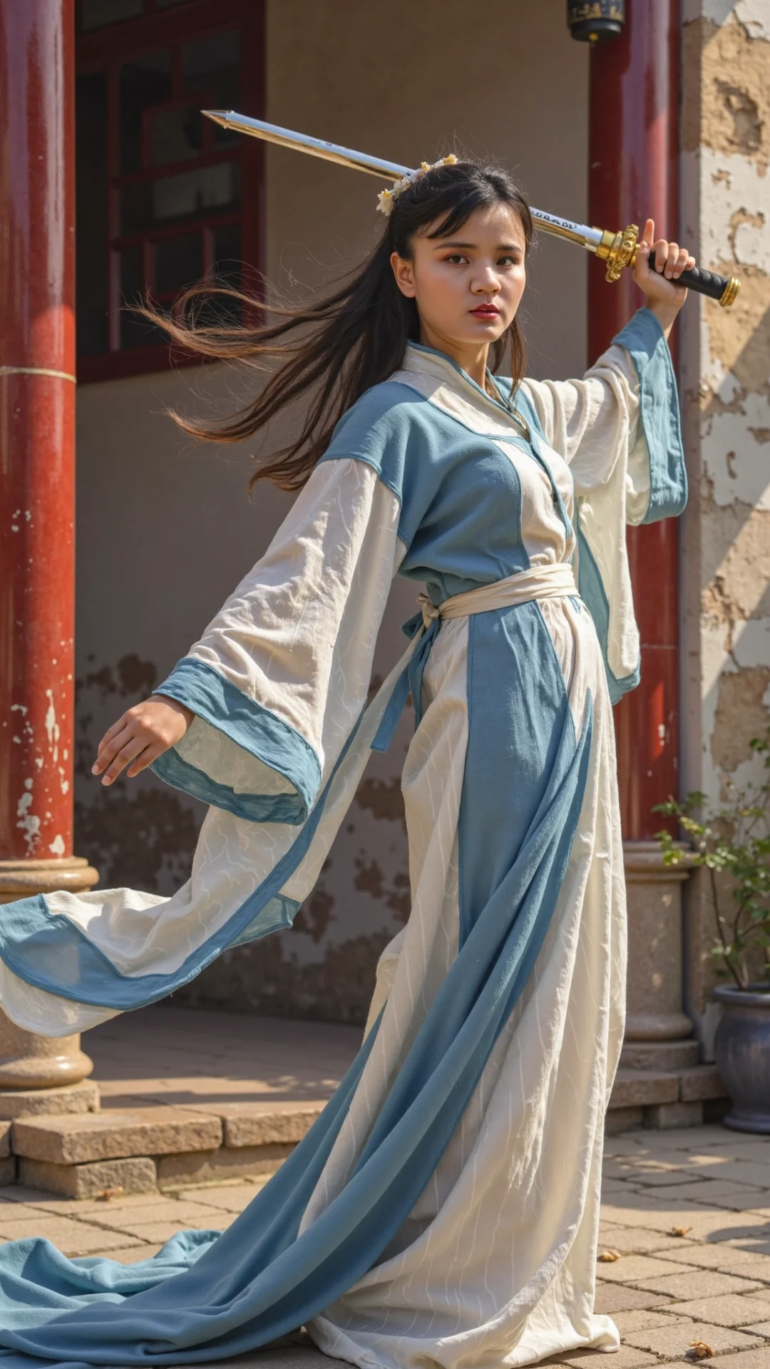 古风造型绝美之以剑入局