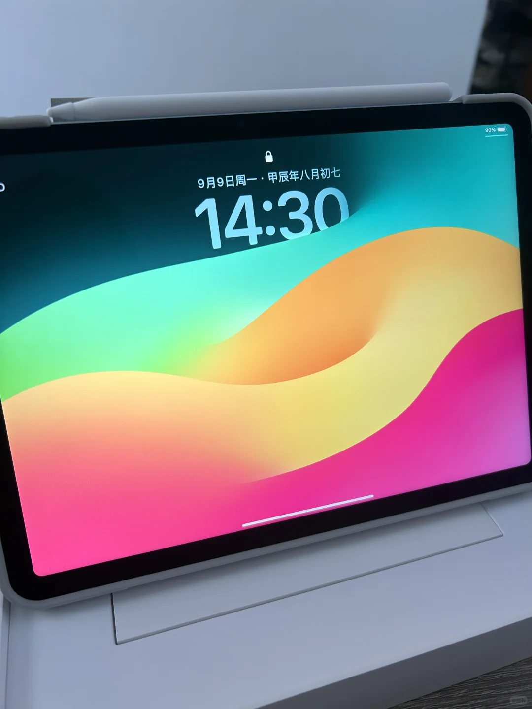 ipad已到请用壁纸砸死我