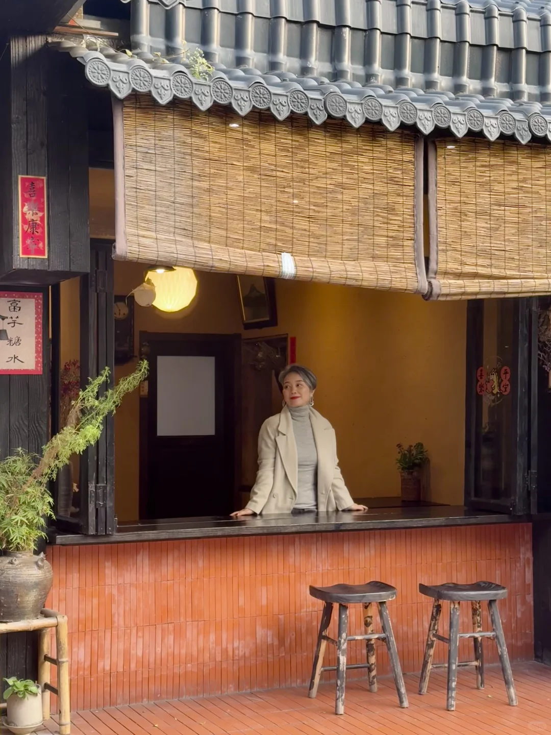 50+姐姐の娘man风穿搭｜白发是我的时尚IP