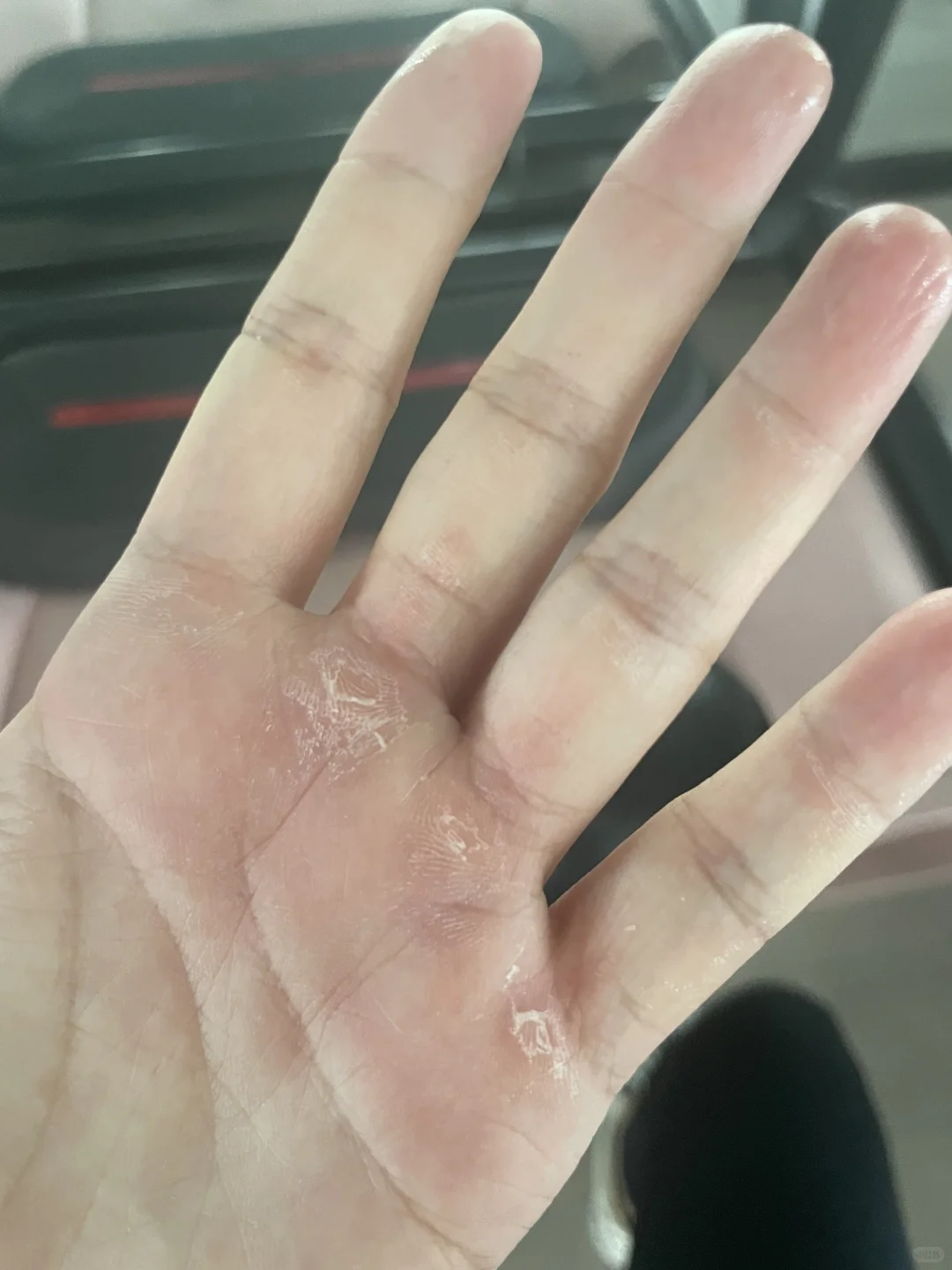 最明显的训练痕迹