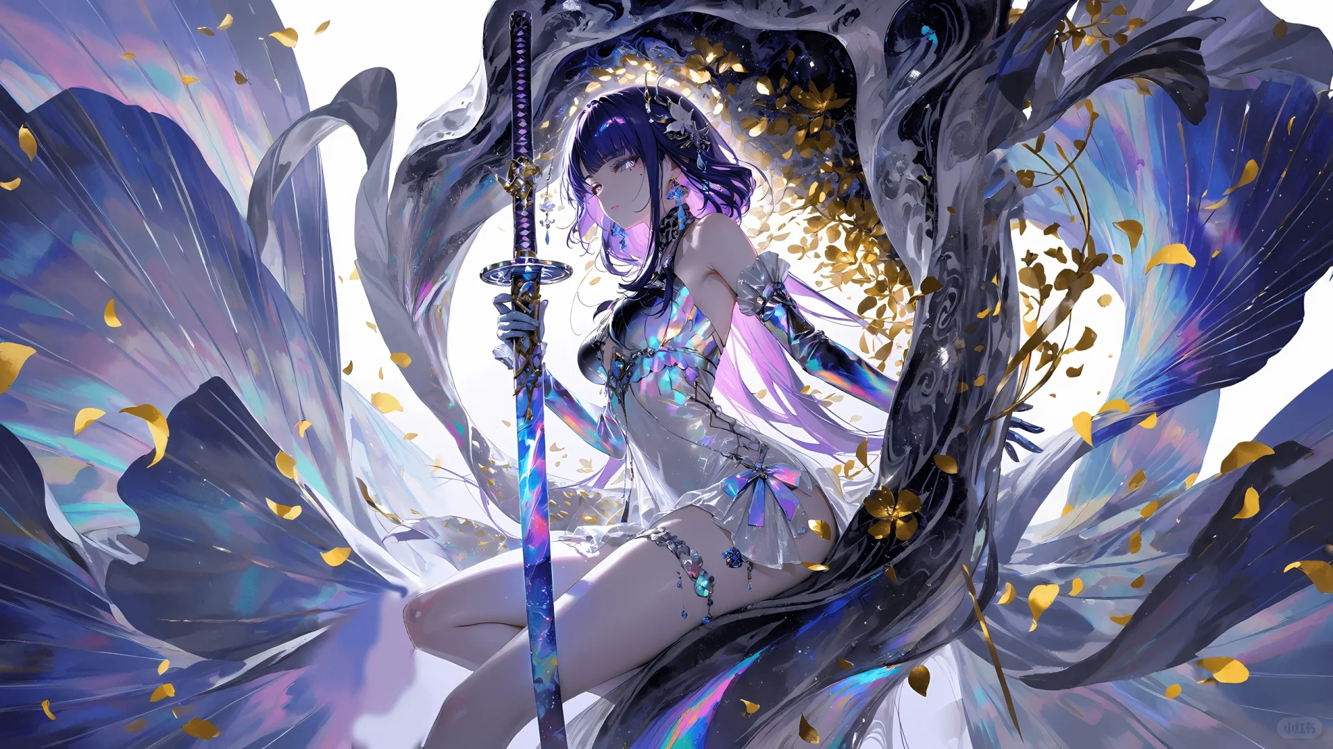 平板壁纸//这一刻，美得不可方物～～～