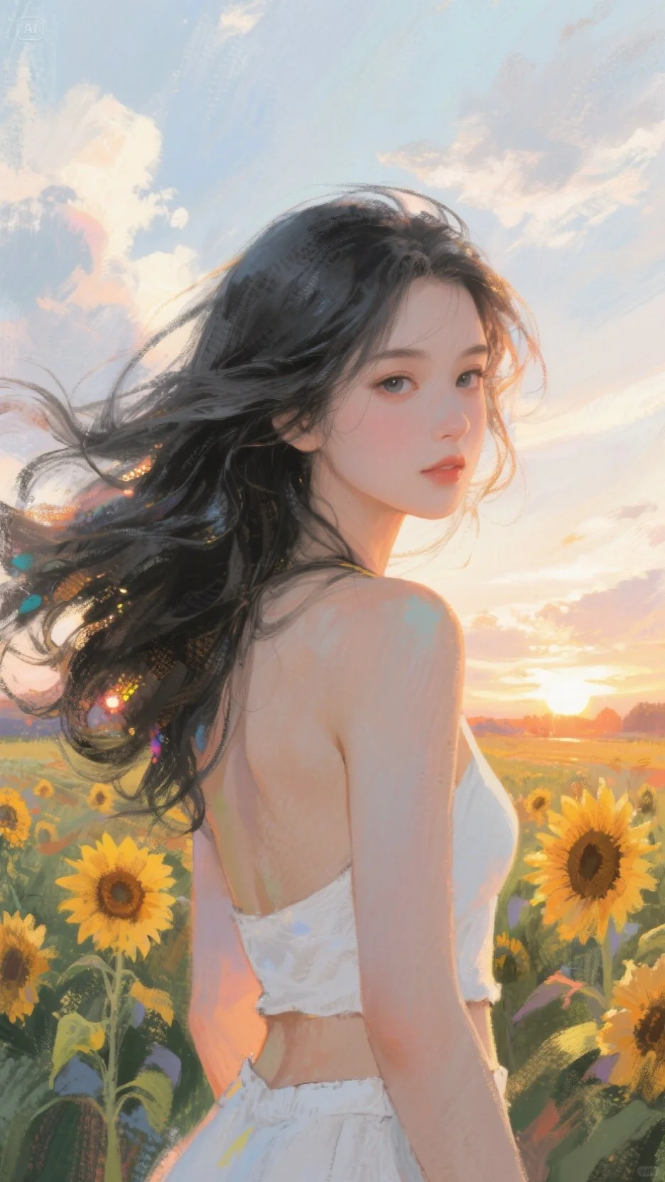 这就是画中的神仙女孩吧！