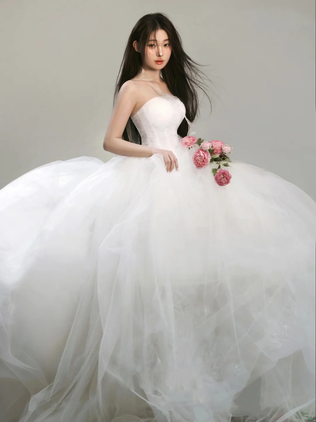 一整个韩住了🌷个人婚纱首选！！