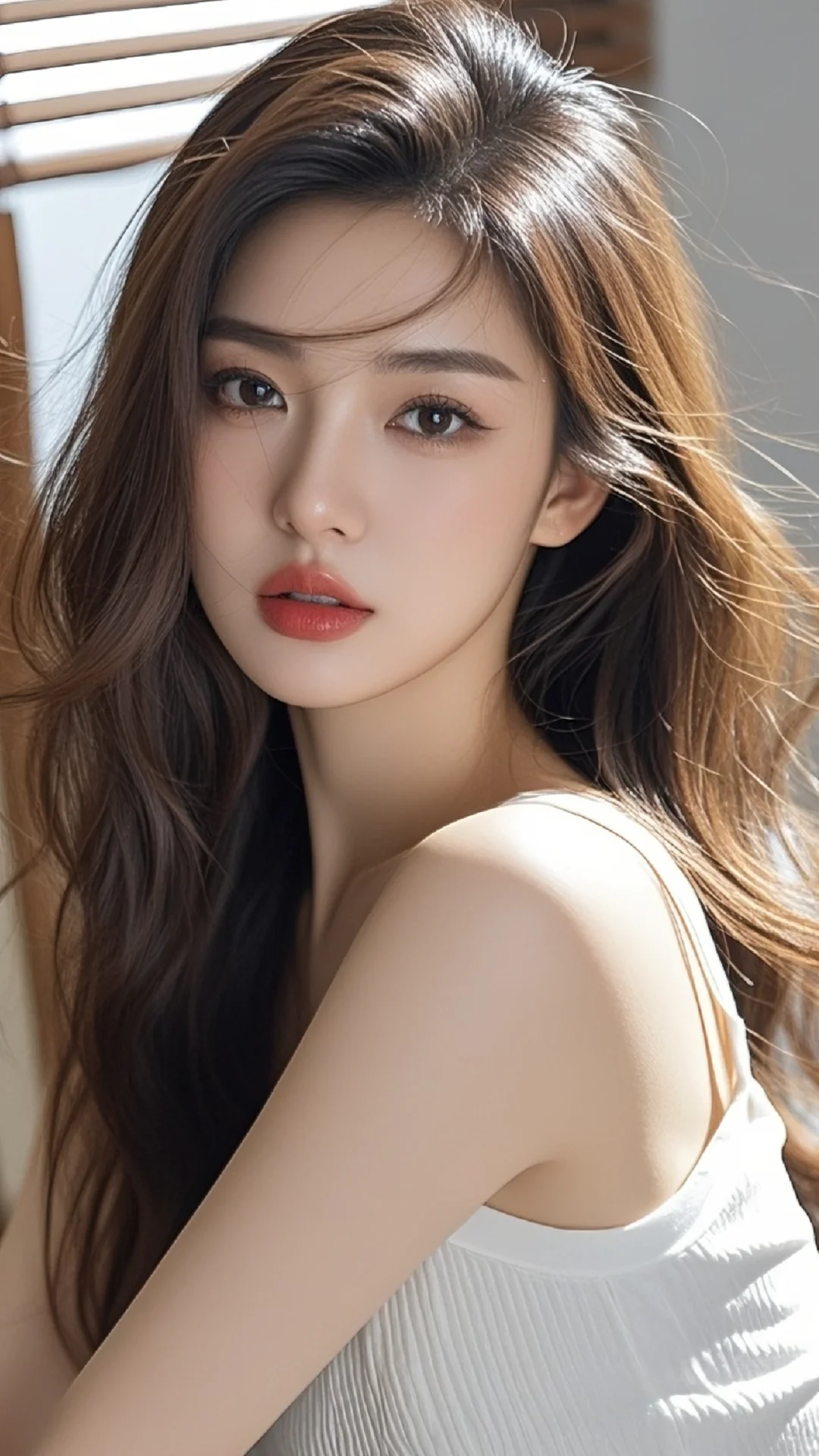 她的眼神太有故事了❤️
