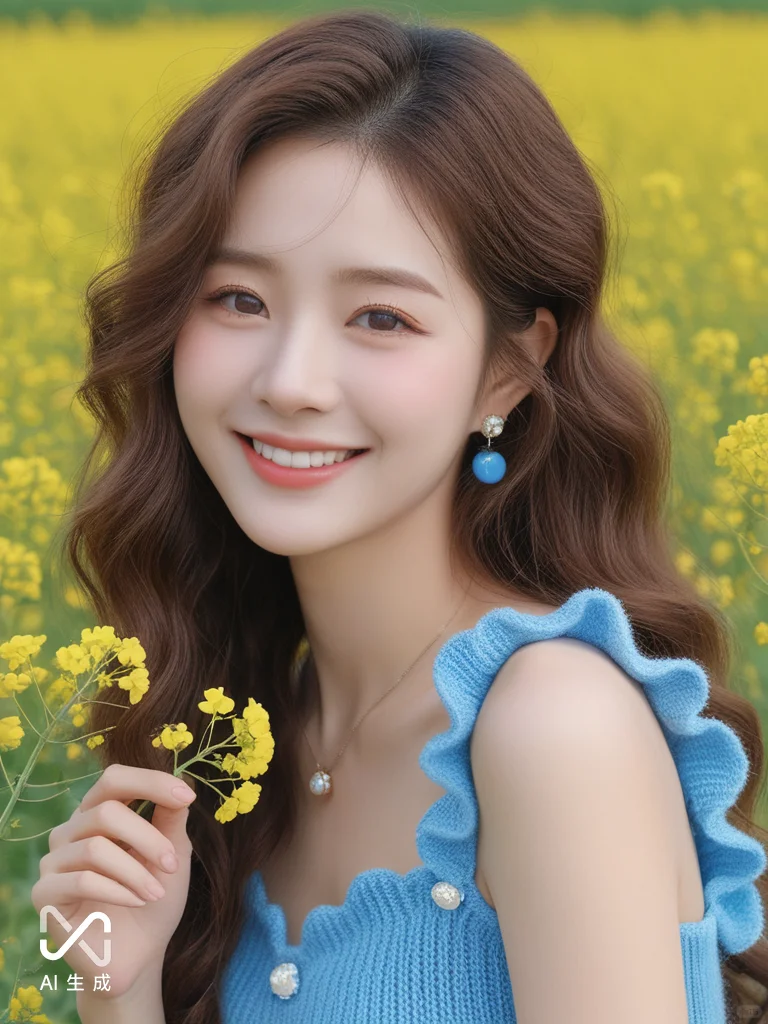 AI生成油菜花海🌼AI写真