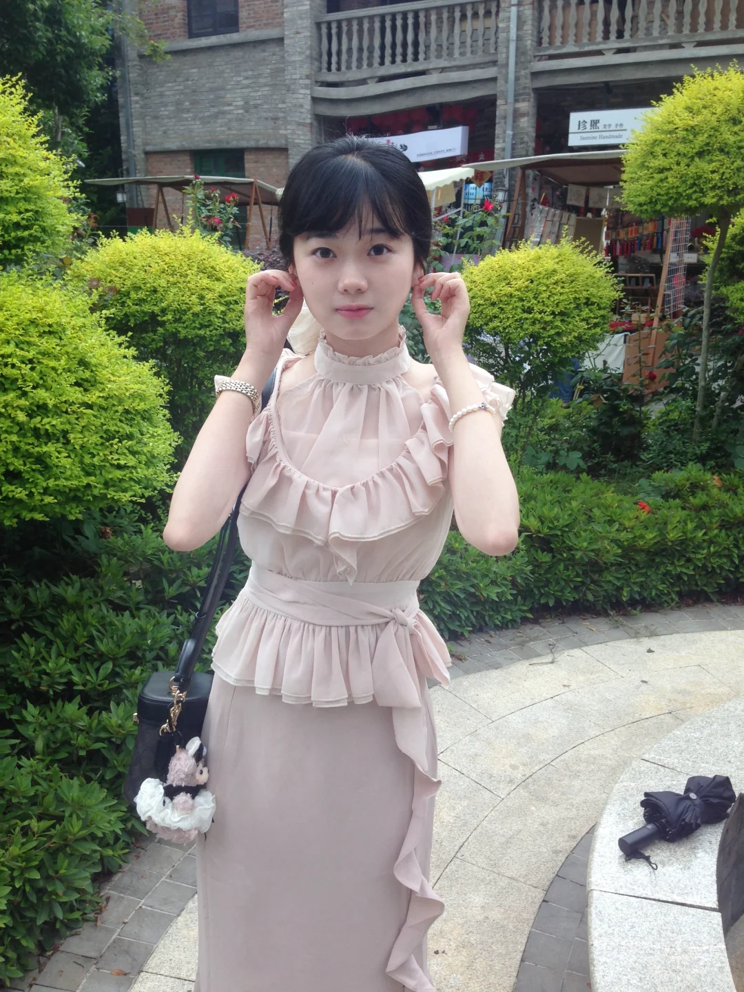 甜水仙日系淑女裙好爱！