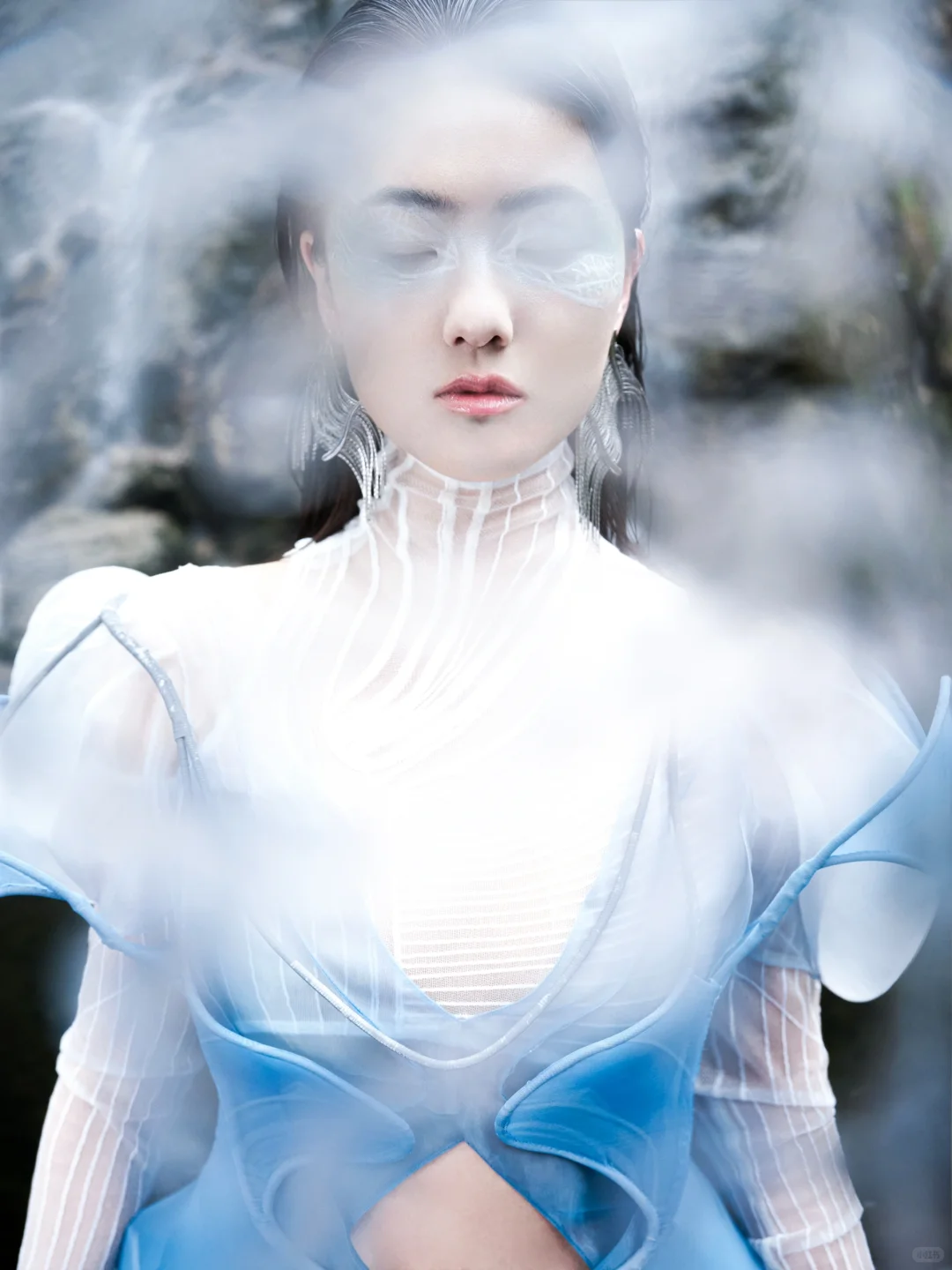 服装毕设 时尚拍摄 水中时尚大片《人鱼》