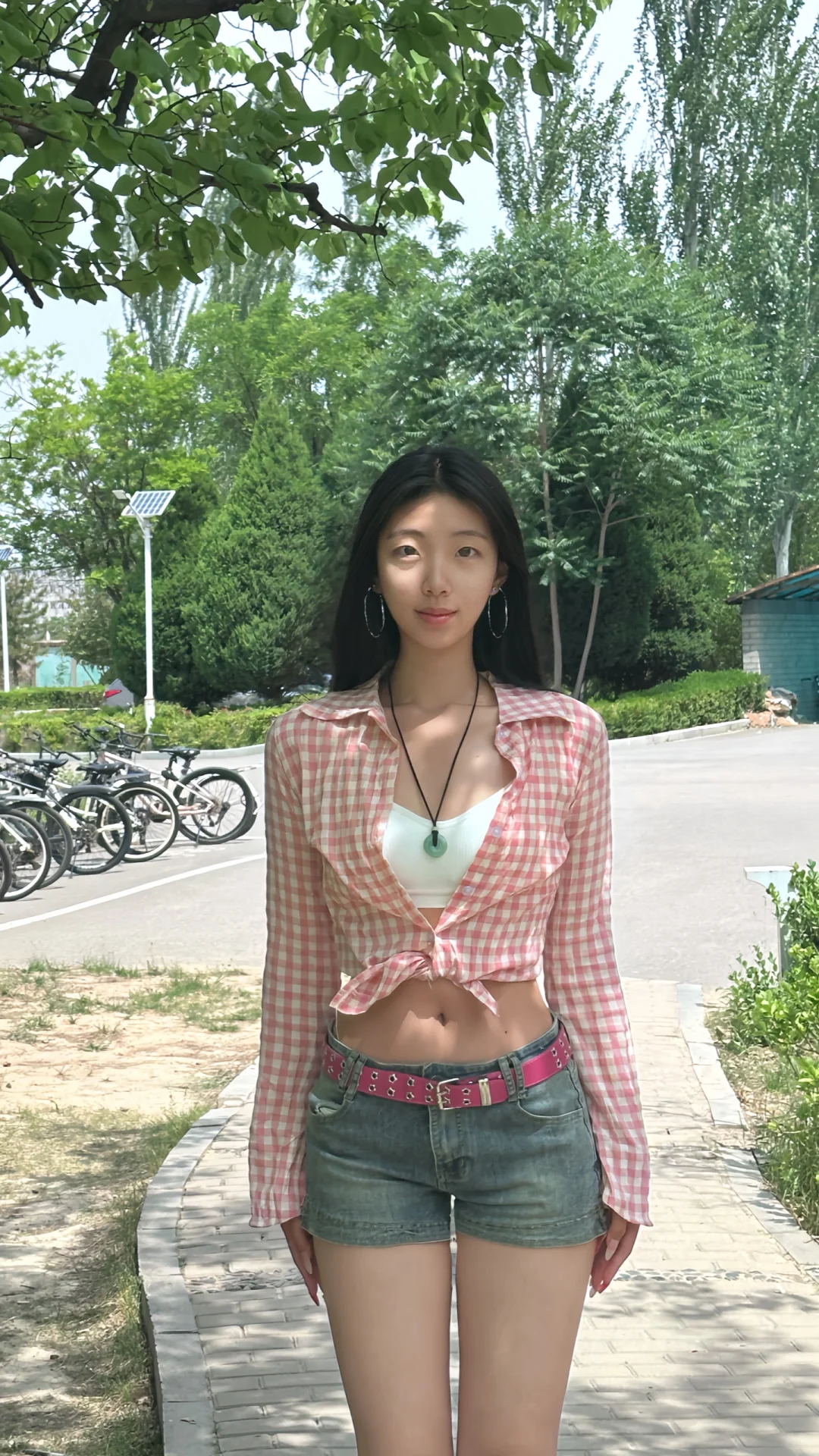175女大学生一周上课穿什么！！