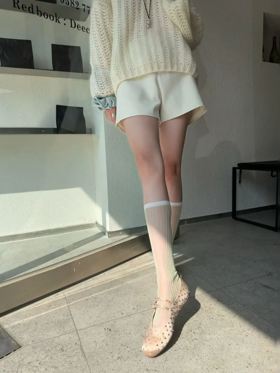 一身白➕小细闪｜这样配可太爱了