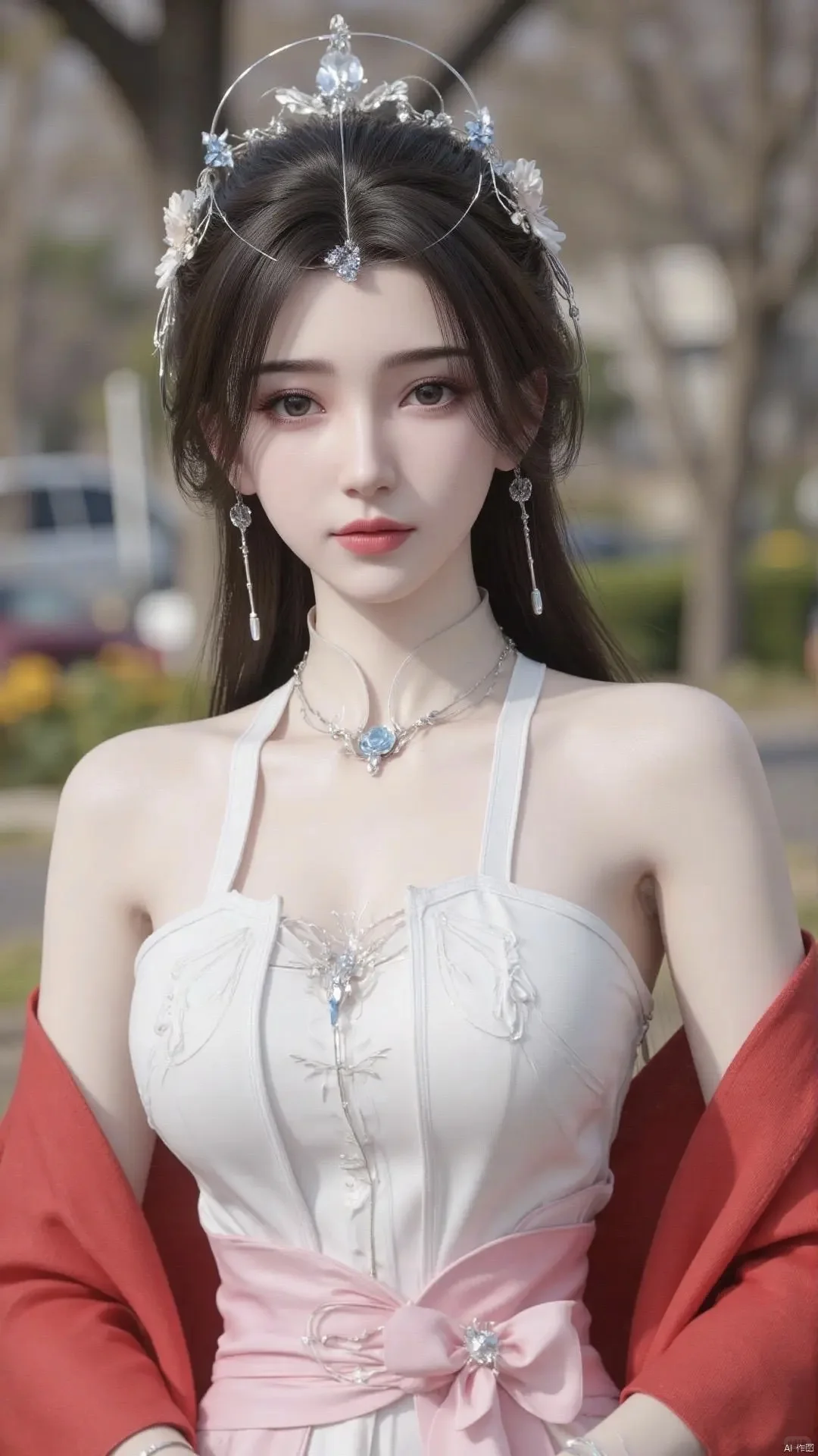 温婉汉服，清冷如月～李慕婉仙逆漫画壁纸