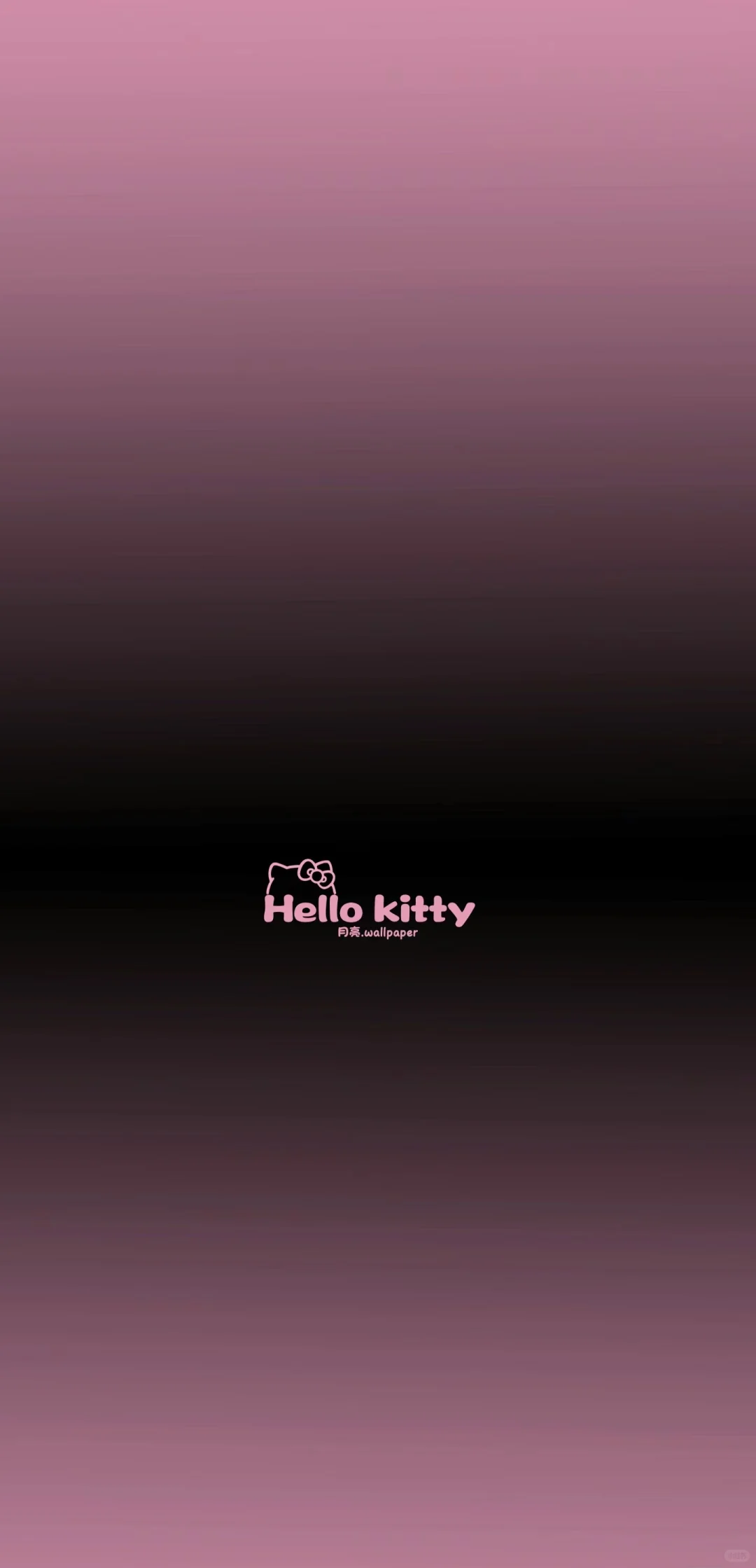 HelloKitty壁纸分享/黑粉色壁纸