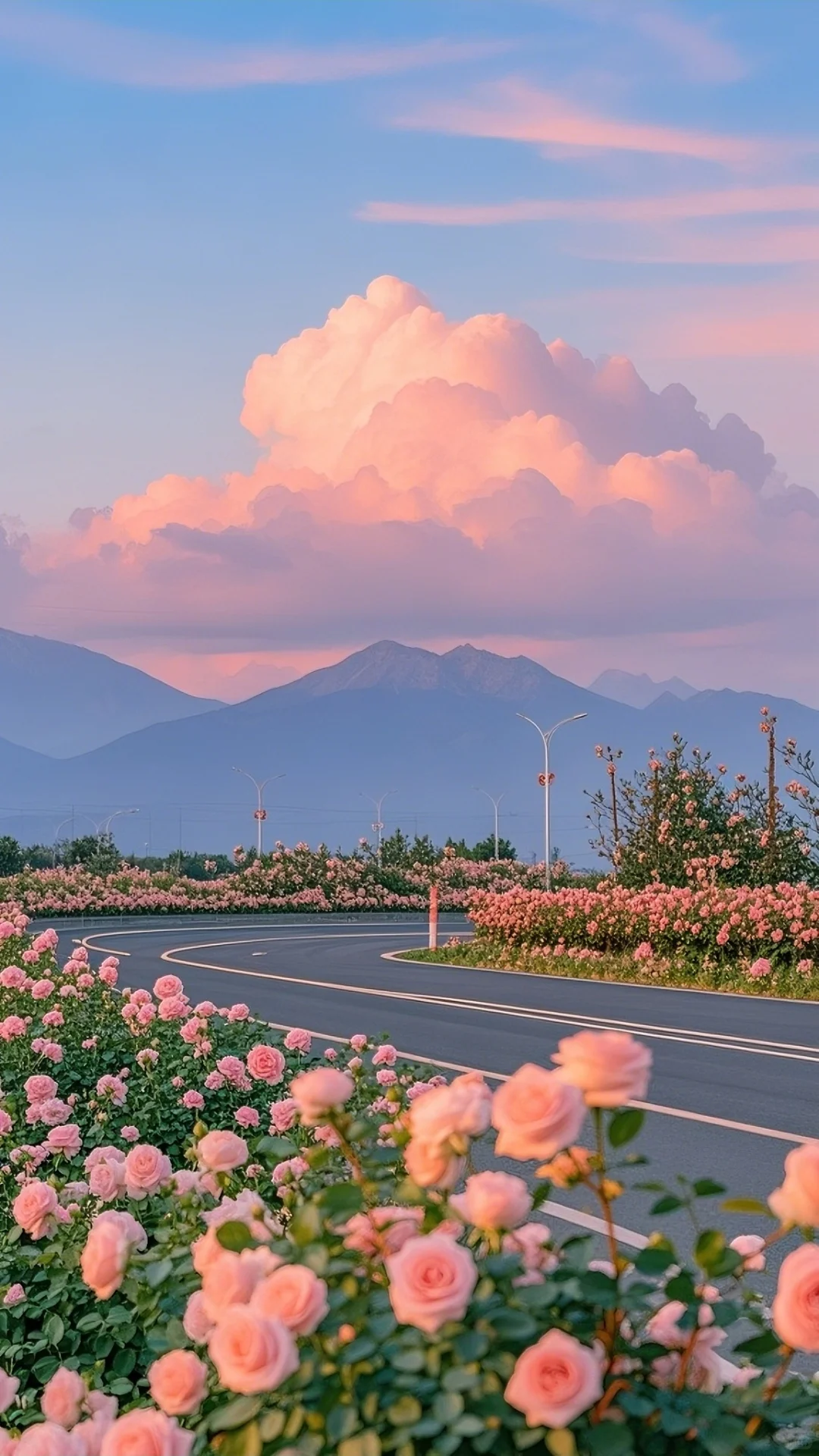 路边的月季🌸
