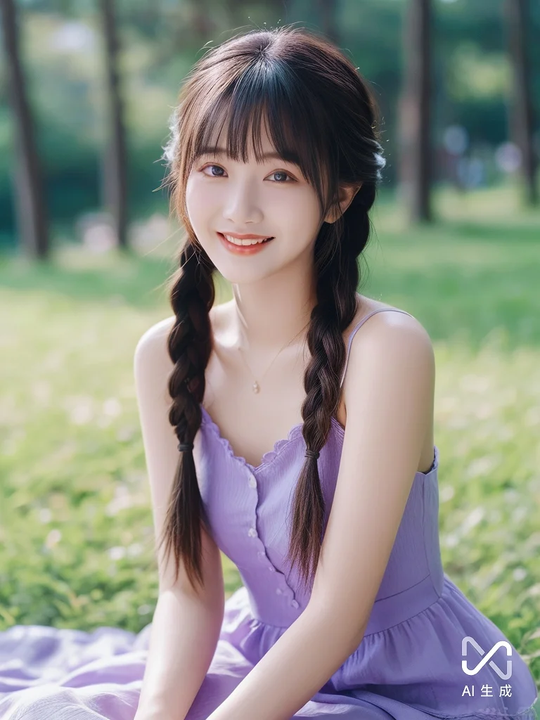 夏季清新甜美写真（ai绘画）
