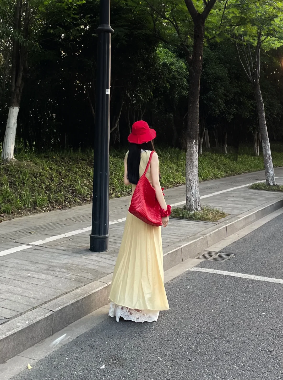 这条收腰长裙 梨形天菜！！