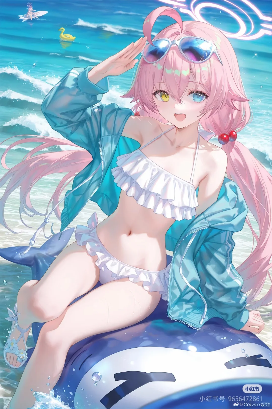 大海🌊与泳衣，超绝cp！🌊