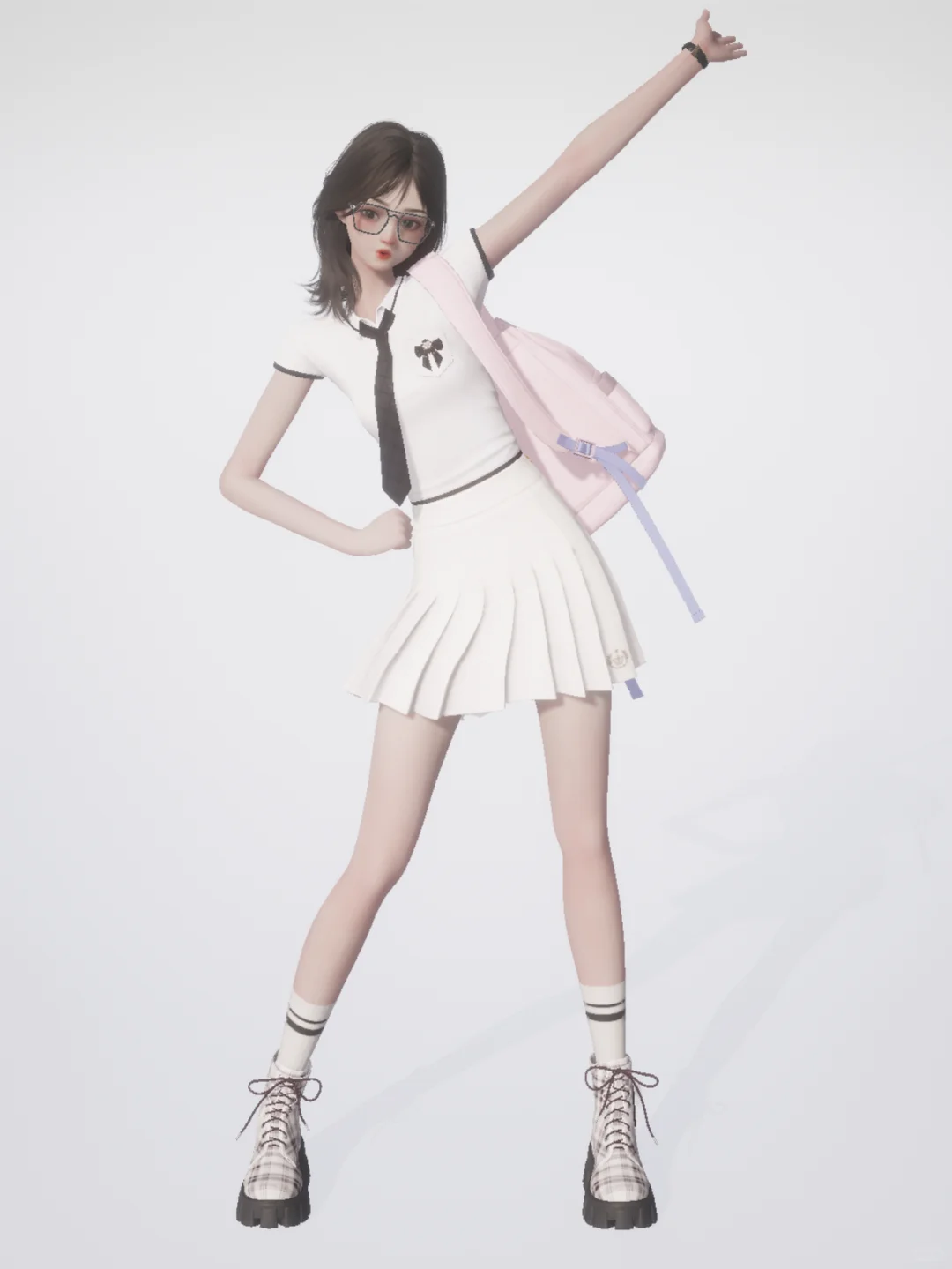 以闪OOTD 今天是活力女大！！！