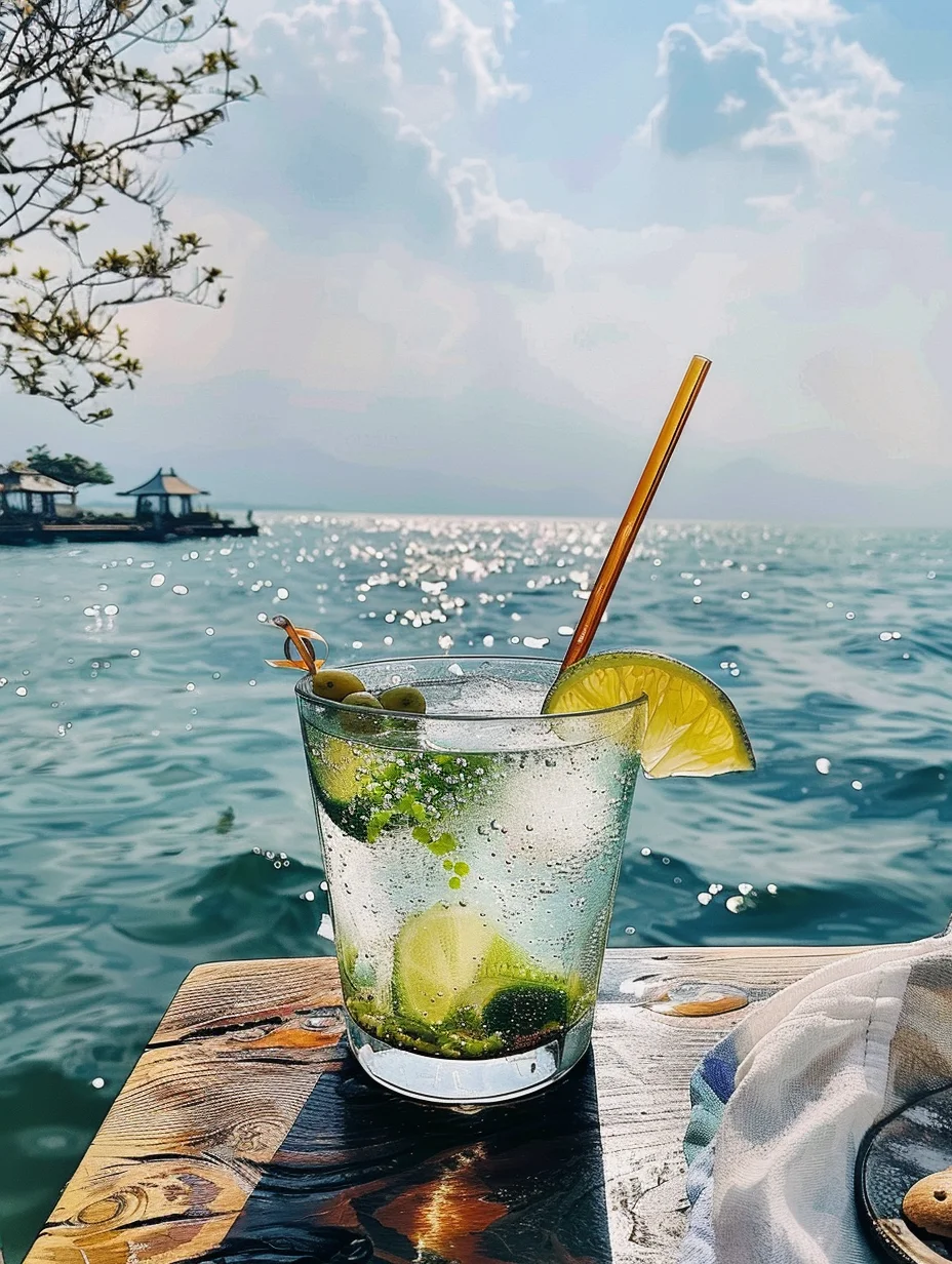 夏天的薄荷，水边的Mojito