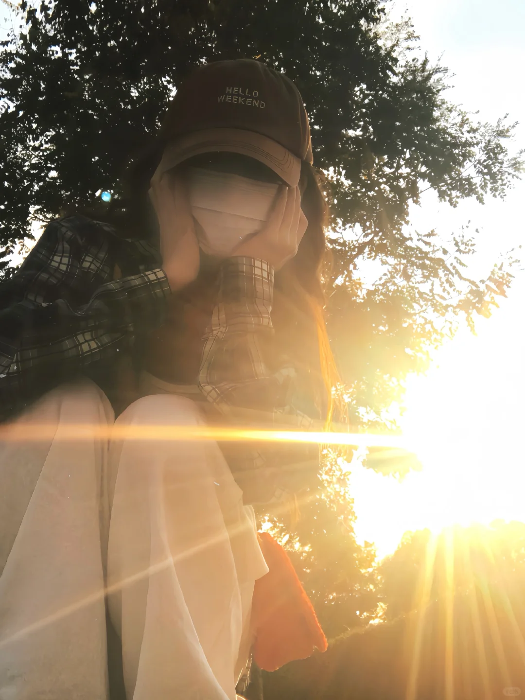 逆光拍照也太有氛围感啦！！