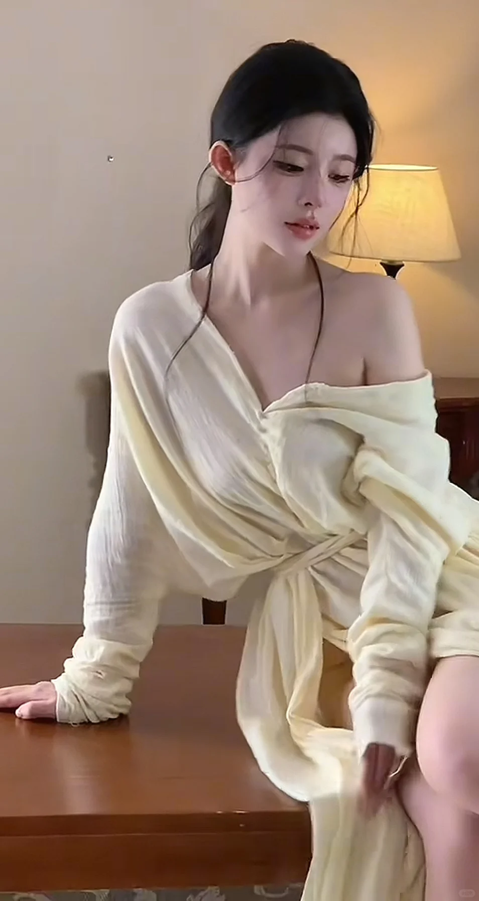 新人模特 蹲摄影师📹