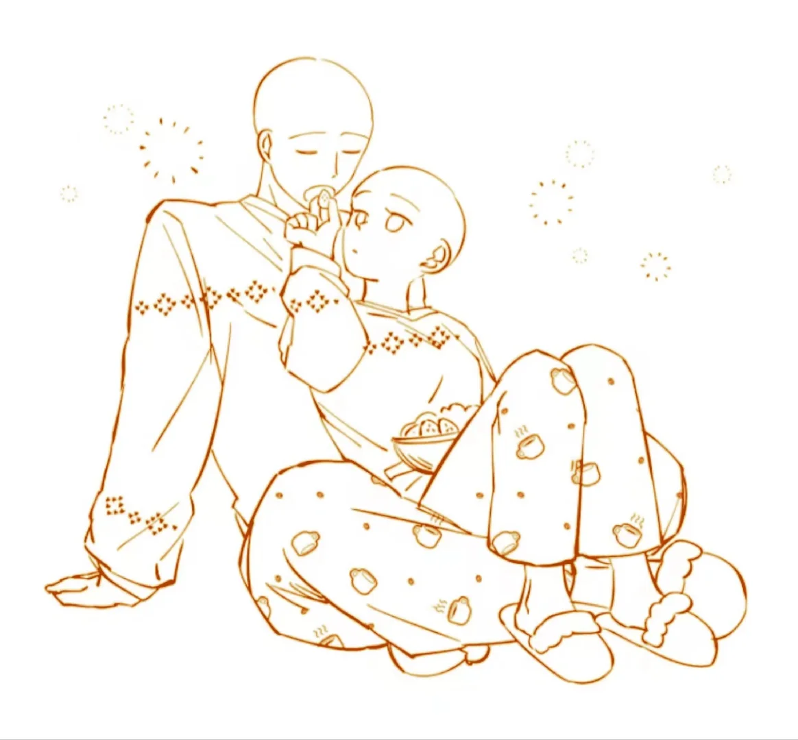 有个很粘人的男朋友是什么体验‖板绘素材