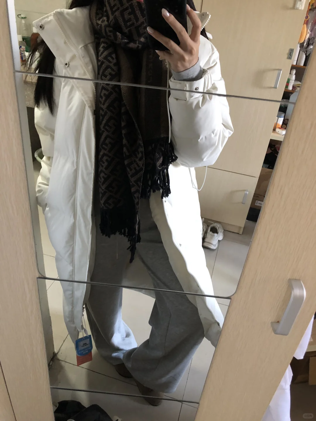 抠搜女大早八ootd｜羽绒服穿搭分享✨好显瘦