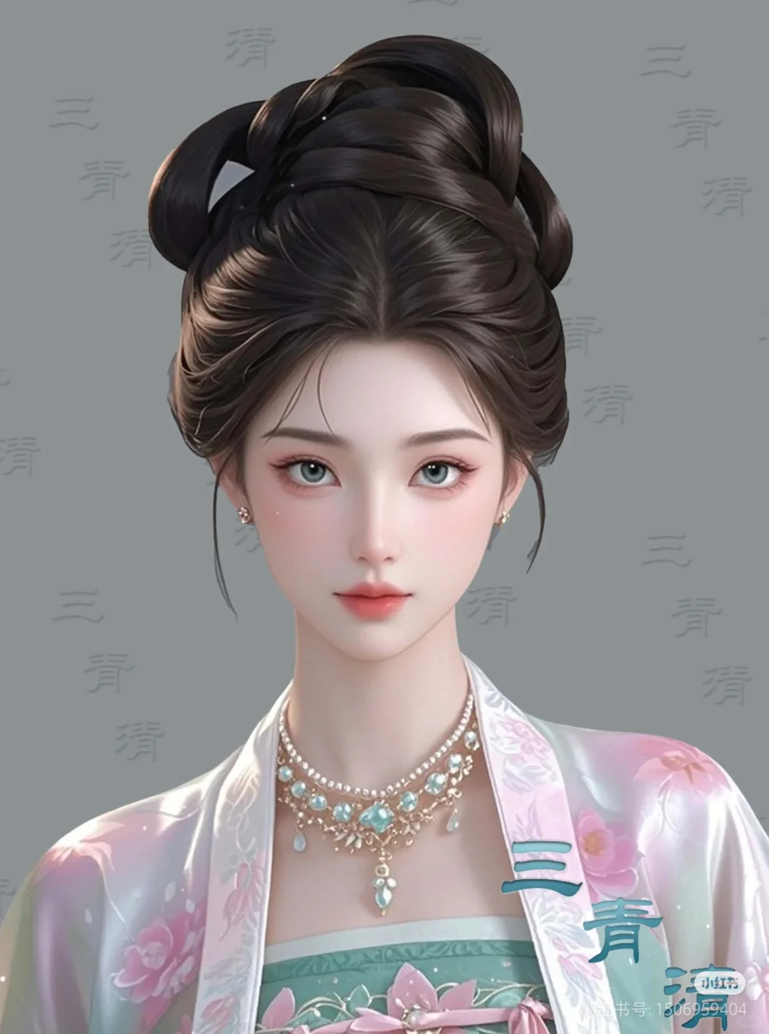 簪花小游戏～美到失语的古风造型